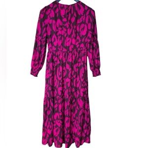 Who What Wear Pink and Black Women's Dress